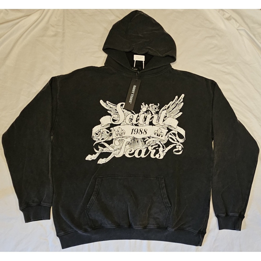 NWT Saint Tears Hoodie Collab Japaneese Mxxxxxx X Denim Tears